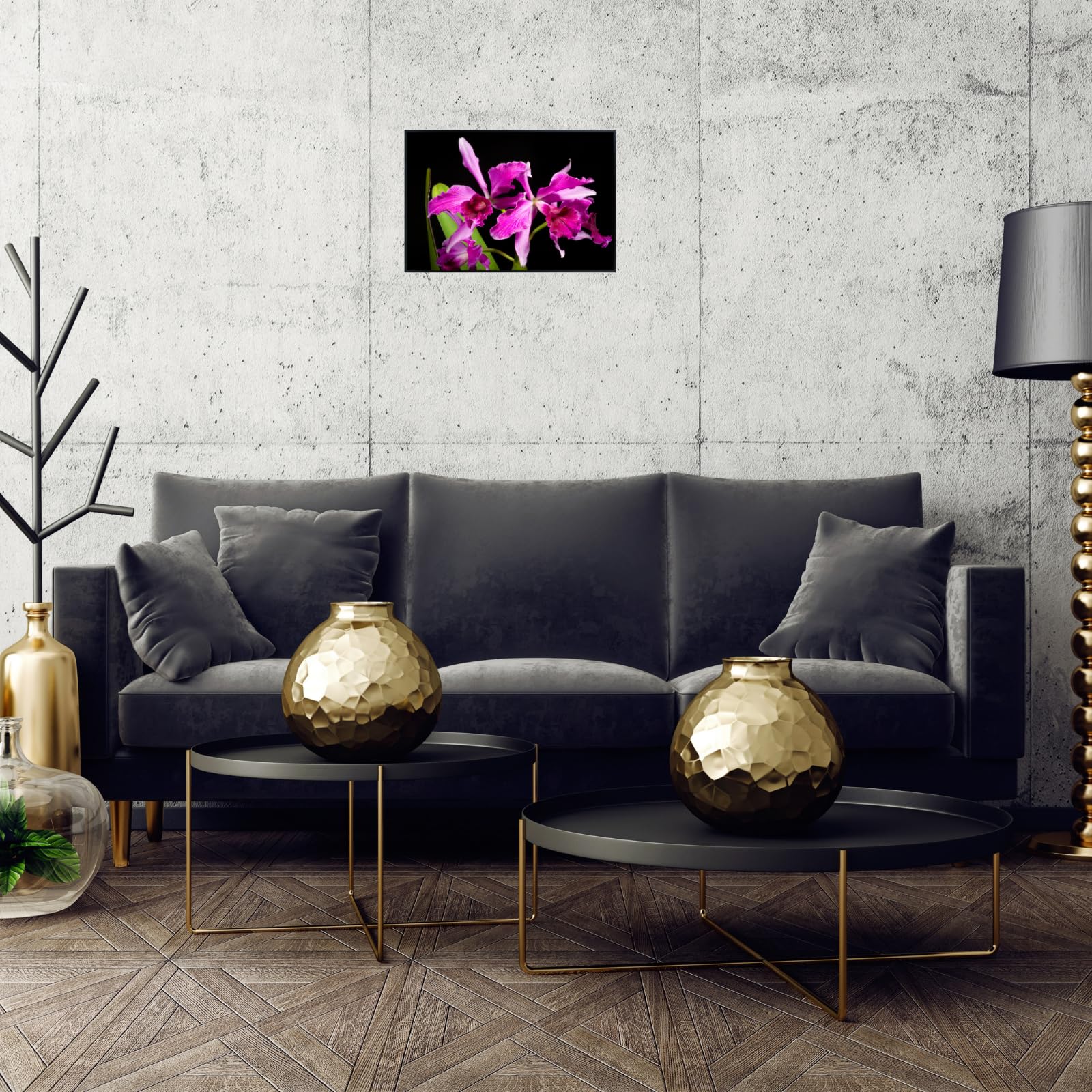 Cattleya Orchid Poster – Cattleya Lindl Botanical Wall Art Print for Home Decor, Living Room, Bedroom, or Office – Elegant Floral Nature Artwork